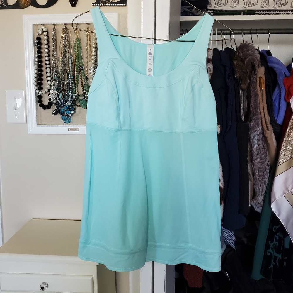 Turquoise athletic tank by Lululemon